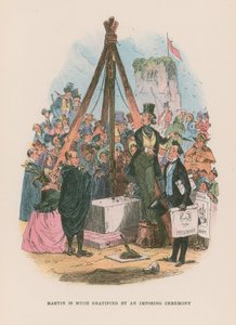 Illustration till Martin Chuzzlewit av Hablot Knight Browne