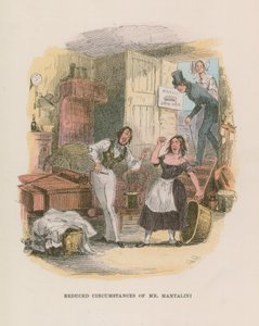 Illustration för Nicholas Nickleby av Hablot Knight Browne