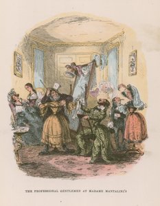 Illustration för Nicholas Nickleby av Hablot Knight Browne