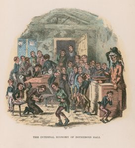 Illustration för Nicholas Nickleby av Hablot Knight Browne