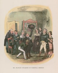 Illustration till Nicholas Nickleby av Hablot Knight Browne
