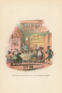 Illustration för Pickwick Papers av Hablot Knight Browne