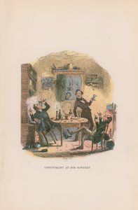 Illustration för Pickwick Papers av Hablot Knight Browne