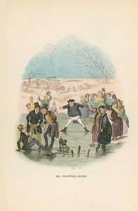 Illustration för Pickwick Papers av Hablot Knight Browne