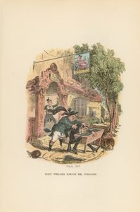Illustration för Pickwick Papers av Hablot Knight Browne