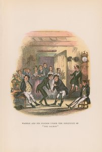 Illustration för Pickwick Papers av Hablot Knight Browne