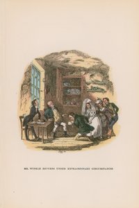 Illustration för Pickwick Papers av Hablot Knight Browne
