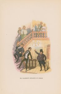 Illustration till Pickwick Papers av Hablot Knight Browne