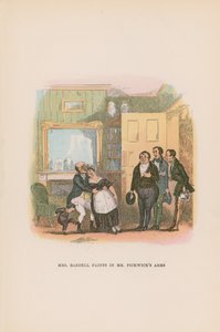 Illustration för Pickwick Papers av Hablot Knight Browne
