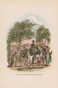 Illustration för Pickwick Papers av Hablot Knight Browne