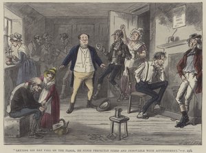Illustration för Pickwick Papers av Hablot Knight Browne