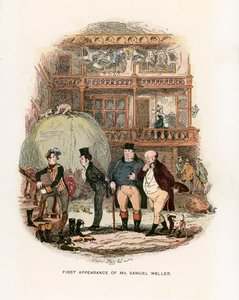 Illustration för Pickwick Papers av Hablot Knight Browne