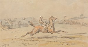 Point-to-point-löpning av Hablot Knight Browne