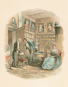 Scen från Bleak House av Charles Dickens, 1852-1853