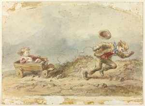 Det trasiga vagnrepet av Hablot Knight Browne