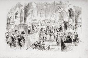 The Little Church in the Park, illustration från 