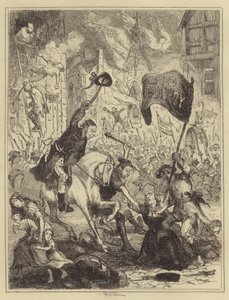 Londonupploppen av Hablot Knight Browne