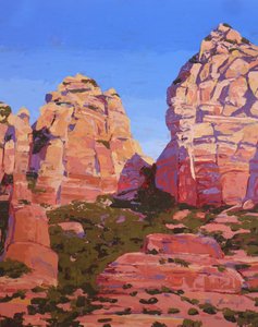 A Passage, Sedona, 2024 (olja på pannå)