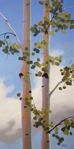 Aloft, ca 2024 (olja på duk)