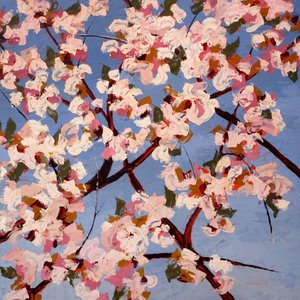 Fleurs de Joie, ca 2022 (olja på pannå)