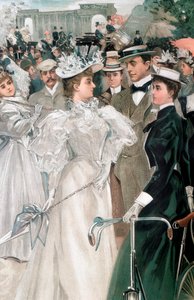 Theresa, marschioninna av Londonderry, 1896 av Hal Hurst