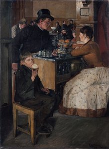 I restaurangen