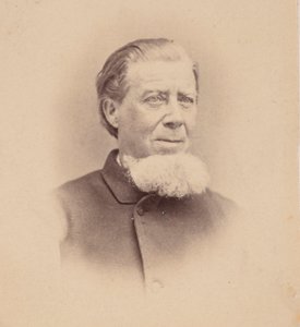 Porträtt av Paulus Roetter 1806-1894, före 1894. av Hall