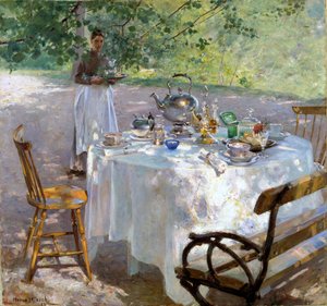 Frukosttid, 1887.