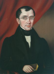 John Butterfield från Cliffe Hall, 1835 av Hannah Maria Hudson