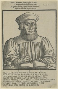 Ioannes Aventinus - dedicatio Annalium Boiorum av Hanns Lautensack