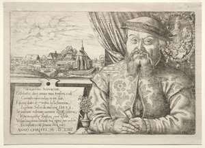 Hieronymus Schurstab, borgmästare i Nürnberg, 1554.