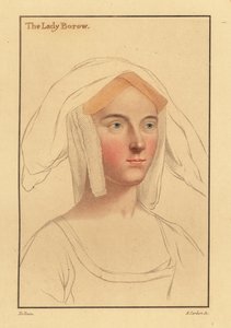 Alice London eller Catherine Clifton eller Catherine Parr., 1812 (gravyr) av Hans (after) Holbein the Younger