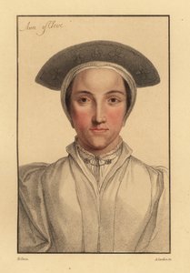 Anne av Cleves eller Amalia av Cleves., 1812 (gravyr)