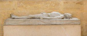 Kristus vid graven, kopia av H.Holbein. längs kusten av Chapel of the Invalides (1670), Paris (fotografi) av Hans (after) Holbein the Younger