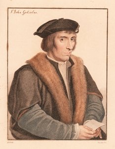 Sir John Godsalve, engelsk politiker, död 1557, 1812 (gravyr) av Hans (after) Holbein the Younger