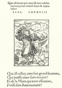 The Noble Knight (gravyr) av Hans (after) Holbein the Younger