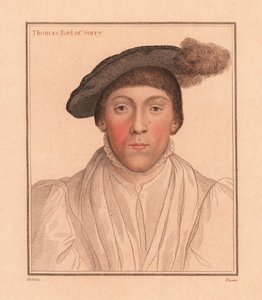 Thomas Howard, Earl of Surrey., 1812 (gravyr) av Hans (after) Holbein the Younger