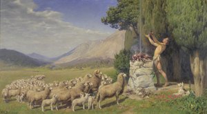 Abels erbjudande, 1908 av Hans Andersen Brendekilde