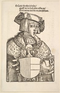 Porträtt av Karl V. av Hans Baldung