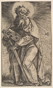 Sankt Paulus från Kristus och apostlarna, 1519. av Hans Baldung