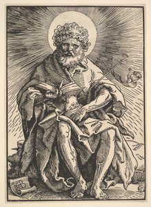 Johannes Döparen Håller Lammet, ca. 1517. av Hans Baldung