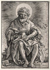 Johannes Döparen, ca. 1518-19. av Hans Baldung