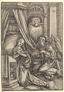 Bebådelsen, 1514. av Hans Baldung
