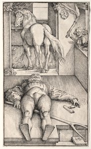 Den förhäxade brudgummen av Hans Baldung