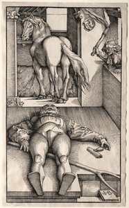 Den förhäxade brudgummen av Hans Baldung