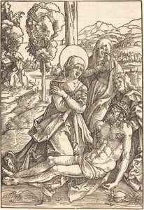 Klagoång för Kristus av Hans Baldung Grien