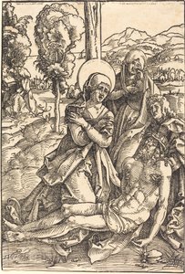 Klagoång för Kristus av Hans Baldung Grien