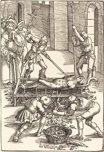 Saint Lawrences martyrskap av Hans Baldung Grien