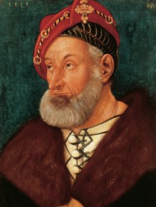 Porträtt Christopher I, markgreve av Baden av Hans Baldung Grien