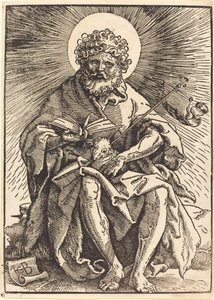 Sankt Johannes Döparen av Hans Baldung Grien